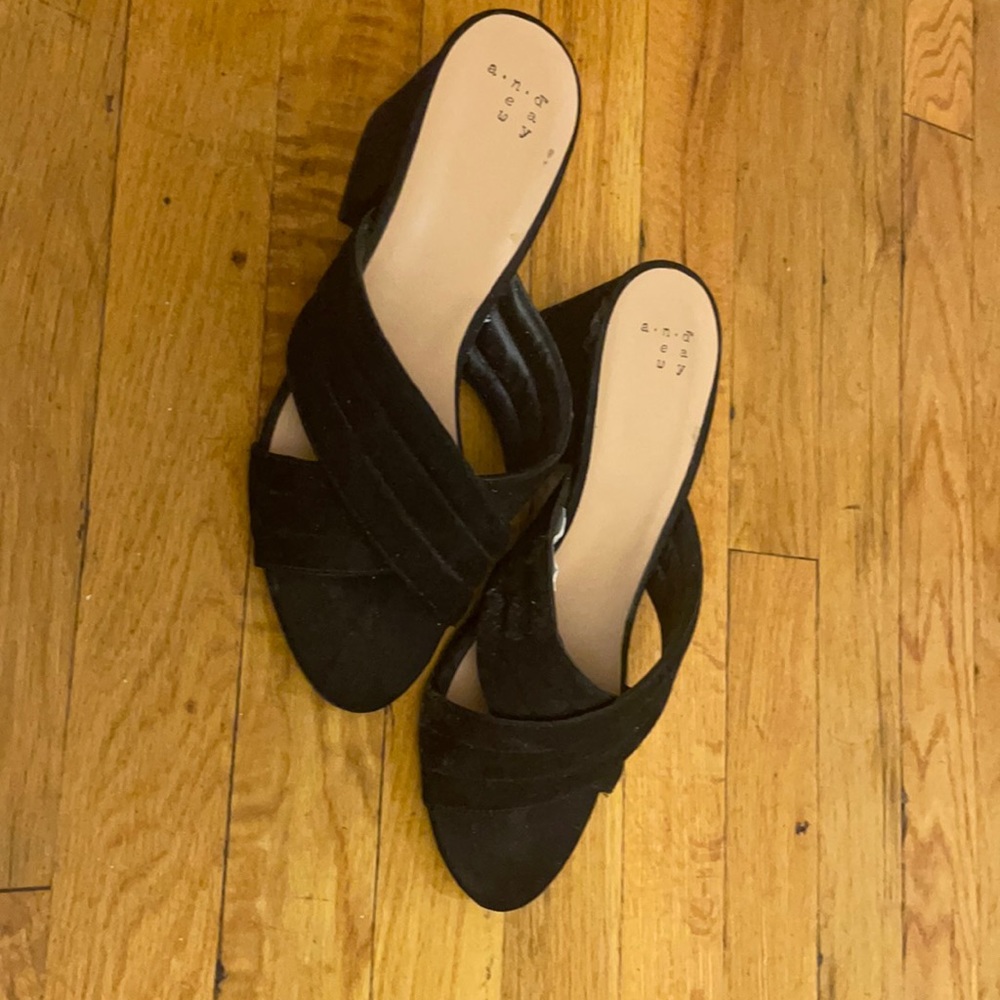 Slip on mules